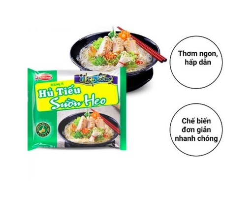 Thùng 30 Hủ Tiếu Sườn Heo 70g - 01066845 ACECOOK ảnh 2