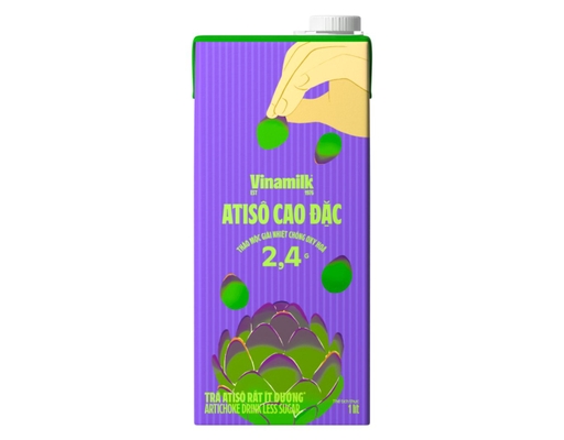 Thùng 12 Trà Atiso Ít Đường 1L Vfresh ảnh 1