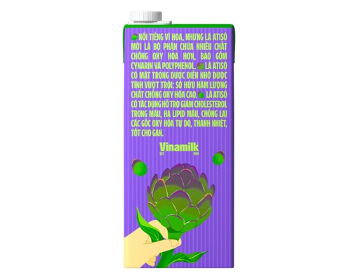 Thùng 12 Trà Atiso Ít Đường 1L Vfresh ảnh 2