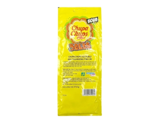 Kẹo Dẻo Sour Belt 57.6g Chupa Chups ảnh 1