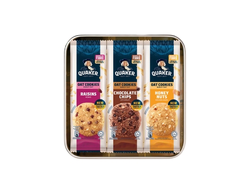 Bánh Quy Yến Mạch 3 Hương Vị 400g Quaker ảnh 1