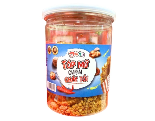 Tóp Mỡ Cuộn Cháy Tỏi 80g Dosi ảnh 0