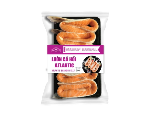 Lườn Cá Hồi Na Uy Đông Lạnh 500g TOPVALU ảnh 1