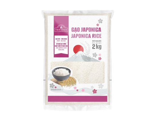 Gạo Japonica Topvalu 2Kg Túi TOPVALU ảnh 2