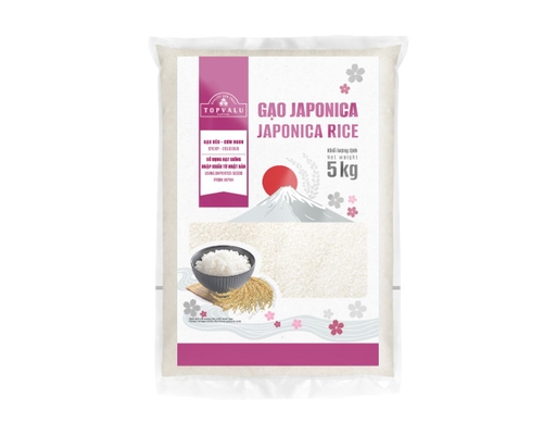 Gạo Japonica Topvalu 5Kg Túi TOPVALU ảnh 2