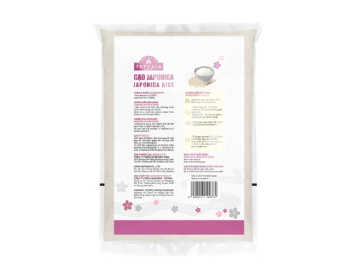 Gạo Japonica Topvalu 5Kg Túi TOPVALU ảnh 3