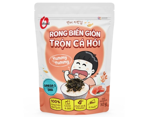 Rong Biển Giòn Trộn Cá Hồi 30g O'Food ảnh 0