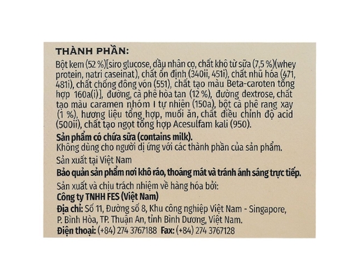 Cà Phê Phố Sữa Nóng 10 x 16g MacCoffee ảnh 2
