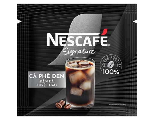 Hộp Cà Phê Đen Signature 10 Gói x 10,5 g Nescafé ảnh 3