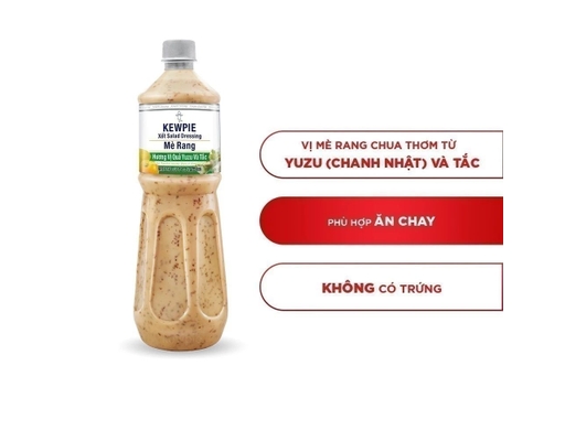 Xốt Dressing Mè Rang Vị Quả Yuzu Tắc 1L Kewpie ảnh 1