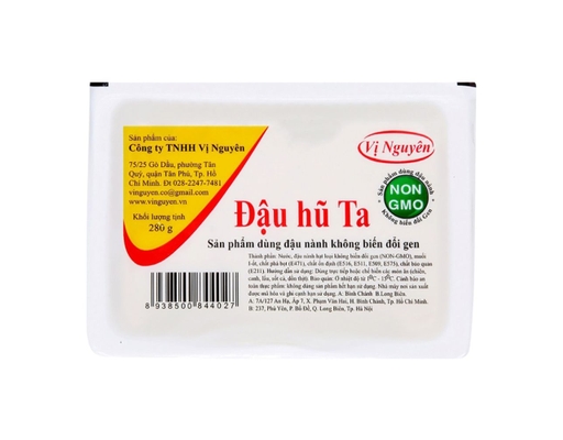 Đậu Hũ Ta 280g Vị Nguyên ảnh 0