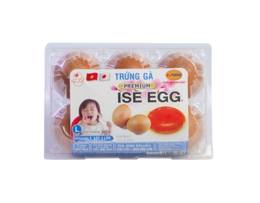 Trứng Gà Tươi Ise 300g Vfood ảnh 0
