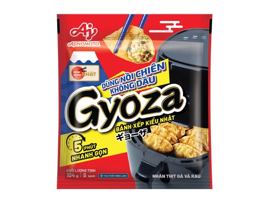 Bánh Xếp Kiểu Nhật Gyoza Nhân Thịt Gà & Rau 104g Ajinomoto ảnh 0