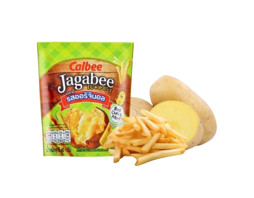 Snack Khoai Tây Jagabee Vị Truyền Thống 40g Calbee ảnh 1