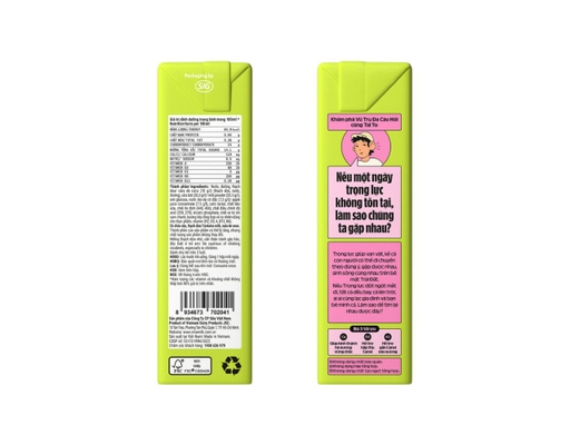 Lốc 4 Hộp Sữa Trái Cây Có Thạch Vinamilk Susu Hương Kẹo Marshmallow Kiwi 170ml Vinamilk ảnh 2