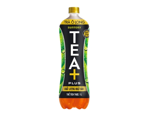 Thùng 12 Chai Trà Olong Tea+ 1L Tea Plus ảnh 2