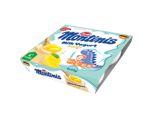 Lốc 4 Hộp Sữa Chua Ăn Zott Montinis Vị Xoài 55g Montinis ảnh 1