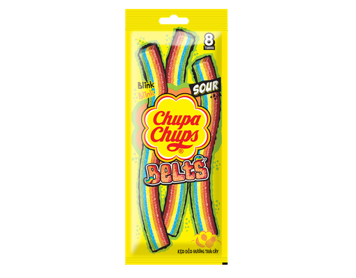Kẹo Dẻo Sour Belt 57.6g Chupa Chups ảnh 0