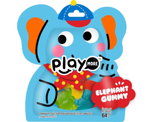 Kẹo Dẻo Con Voi 64g Playmore ảnh 0