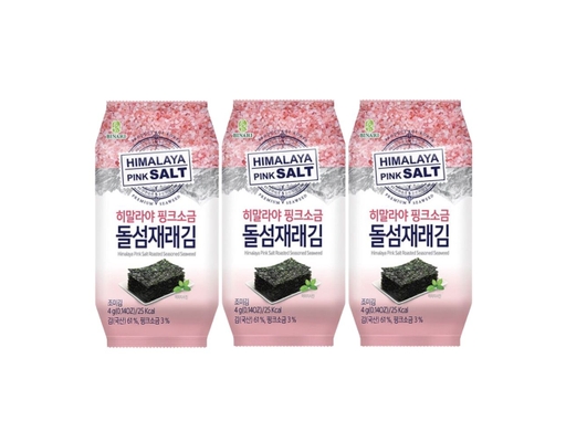 Lốc 3 Rong Biển Muối Hồng Himalaya 4g Humanwell ảnh 0