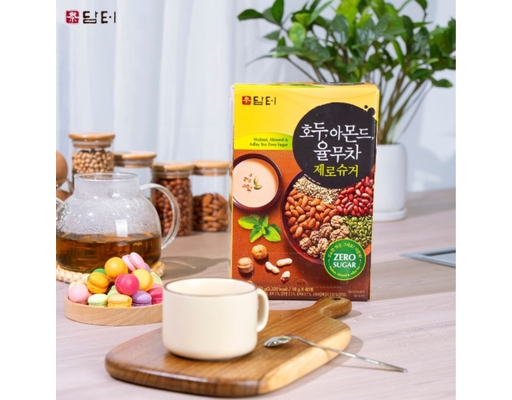Bột Ngũ Cốc Óc Chó Hạnh Nhân Ý Dĩ Không Đường 720g Damtuh ảnh 2