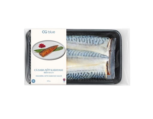 Cá Saba Biển Na Uy Xốt Kabayaki OG Blue 270g Hồn Việt ảnh 0
