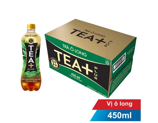 Thùng 24 Chai Trà Olong 450ml-01198317 Tea Plus ảnh 0
