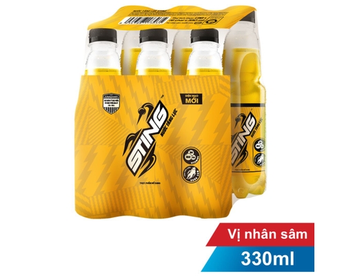 Thùng 24 Nước Tăng Lực Vàng Chai 330ml Sting ảnh 1