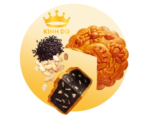 Bánh Nướng Trung Thu Mè Đen Hạt Dưa 150g