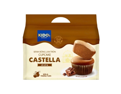 Bánh Cupcake Castella Socola 120g Kido ảnh 0