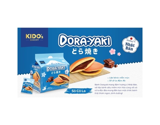 Bánh Dorayaki Socola 150g Kido ảnh 1
