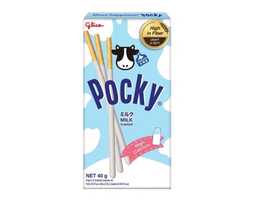Bánh Que Pocky Sữa Hokkaido 40g Glico ảnh 0