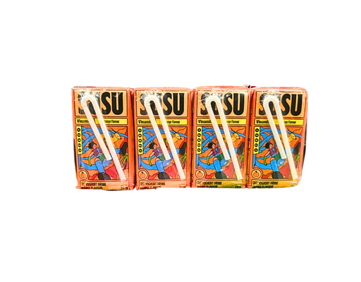 Lốc 4 Sữa Chua Uống Hương Cam 110ml Susu ảnh 0