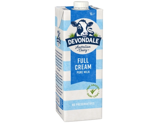 Sữa Tươi Tiệt Trùng Nguyên Chất Devondale Hộp 1L Devondale ảnh 1