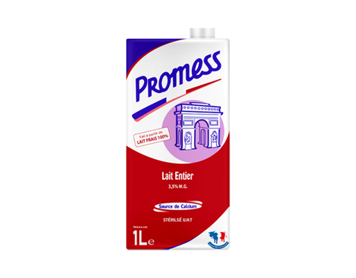Thùng 6 Hộp Sữa Tươi Tiệt Trùng Promess Nguyên Kem 1L Promess ảnh 1