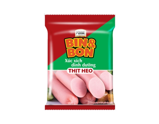 Gói 5 Xúc Xích Bin&Bon Thịt Heo 35g Masan ảnh 0