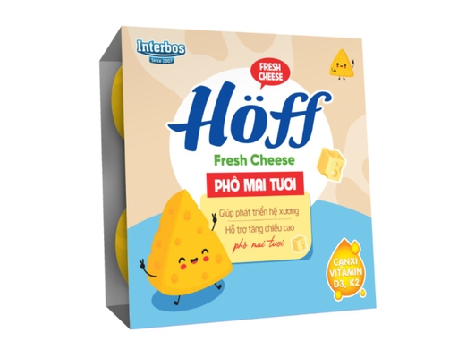 Lốc 4 Hộp Phô Mai Tươi 220g Hoff ảnh 1