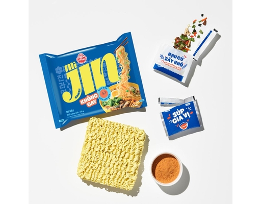 Mì Ăn Liền Jin Vị Không Cay 120g Otoki ảnh 2