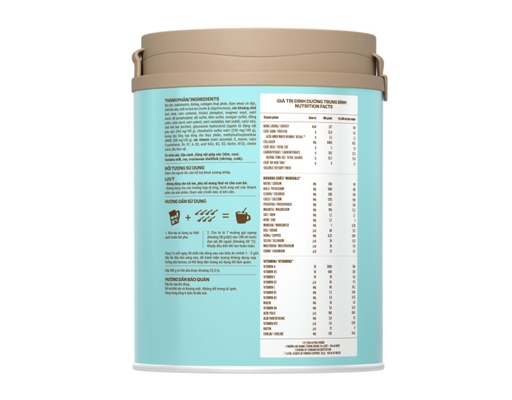 Sữa Bột Ít Béo Bổ Sung Canxi 900g Vinamilk ảnh 2