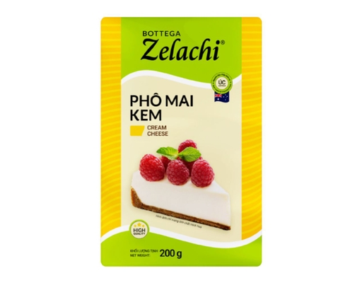 Phô Mai Kem Cream Cheese 200g Bottega Zelachi ảnh 0