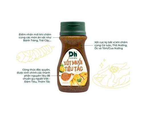 Xốt Muối Tiêu Tắc 120g Dh Foods ảnh 2
