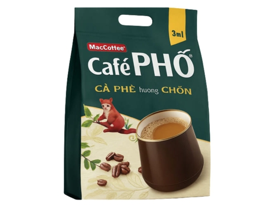 Bịch 30 Gói Cà Phê Phố Sữa Hương Chồn 16g Maccoffee ảnh 0