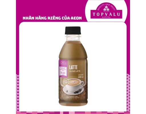 Cà Phê Latte 250ml TOPVALU ảnh 1