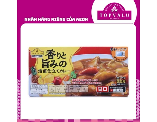Viên Xốt Cà Ri Tổng Hợp Vị Ngọt 150g TOPVALU ảnh 1