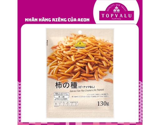 Snack Hình Hạt Hồng 130g TOPVALU ảnh 0