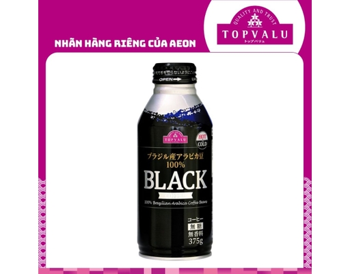 Cà Phê Đen 375g TOPVALU ảnh 0