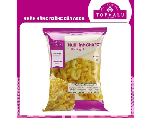 Nui Hình Chữ C 400g TOPVALU ảnh 1