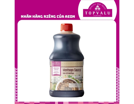 Nước Xốt Mentsuyu 2L TOPVALU ảnh 1