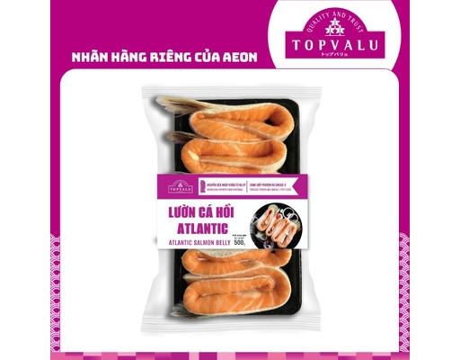 Lườn Cá Hồi Na Uy Đông Lạnh 500g TOPVALU ảnh 0