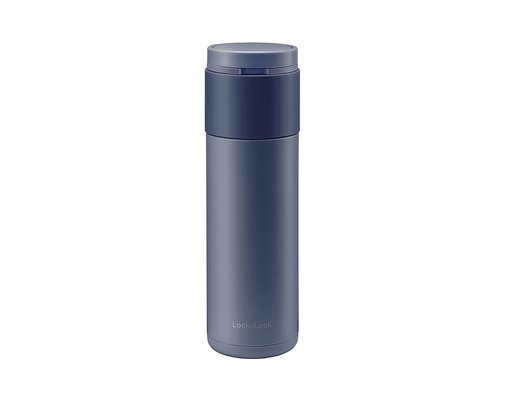 Bình Giữ Nhiệt Hidden Moon 490ml LHC3275 Xanh Navy LocknLock ảnh 0
